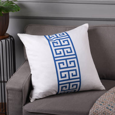 Everly Quinn Olallo Trellis Linen Throw Pillow Wayfair